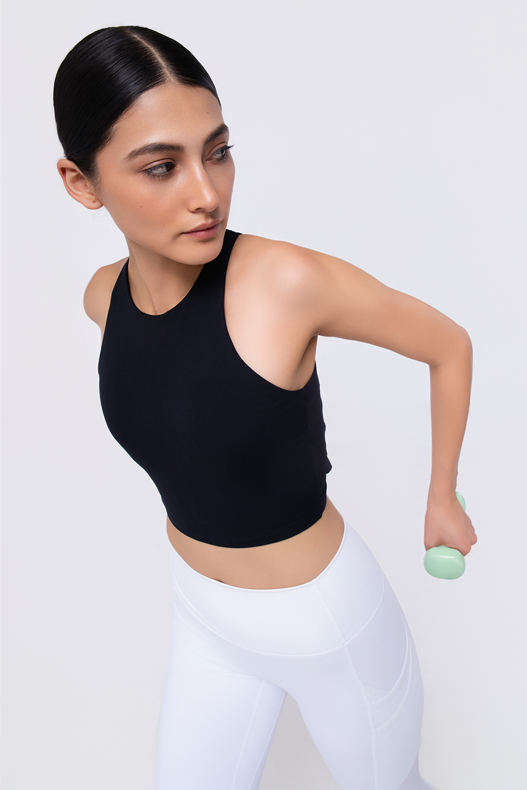 Strappy Align Tank  Black