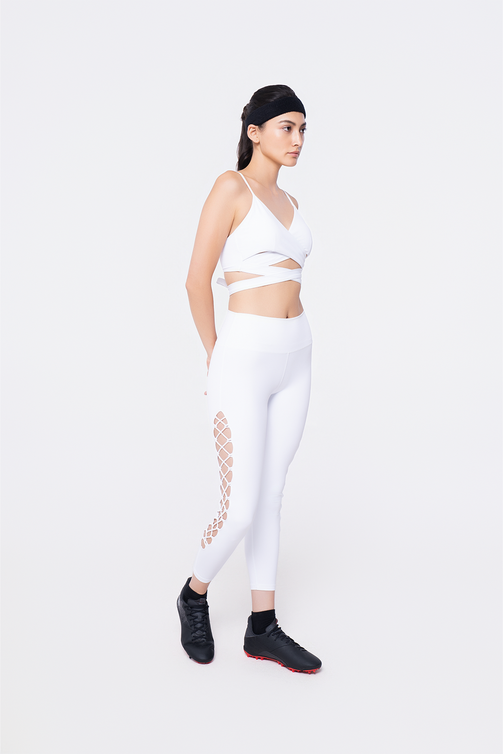 Reverence Bra Top & Interlace Leggings