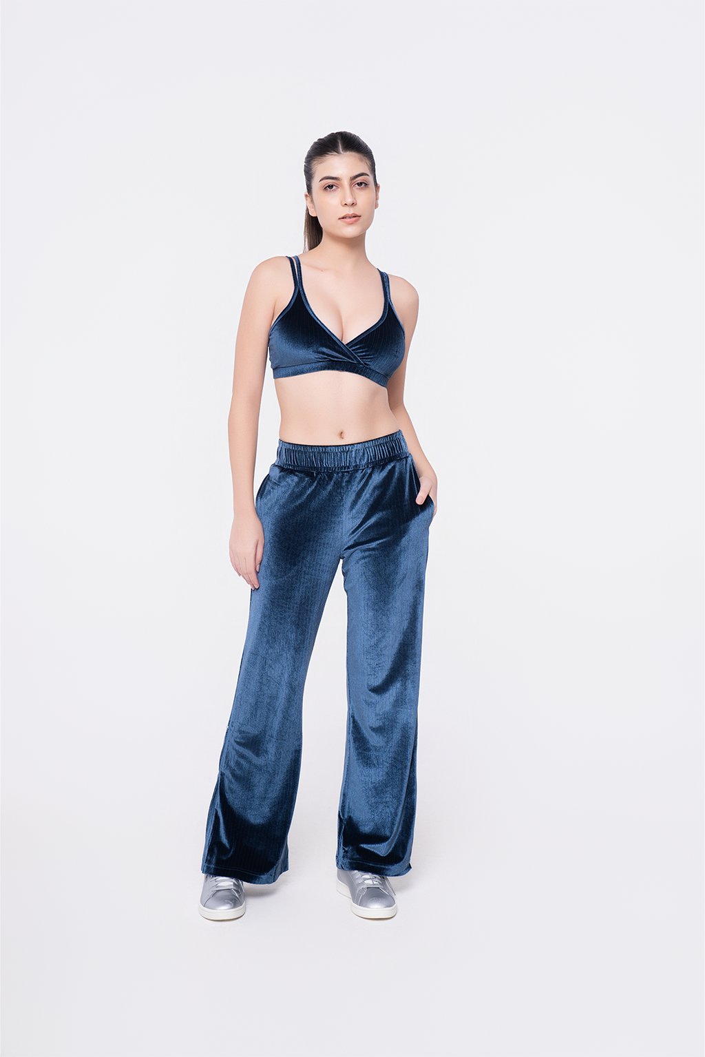 Slate Blue Starry Top & Pant