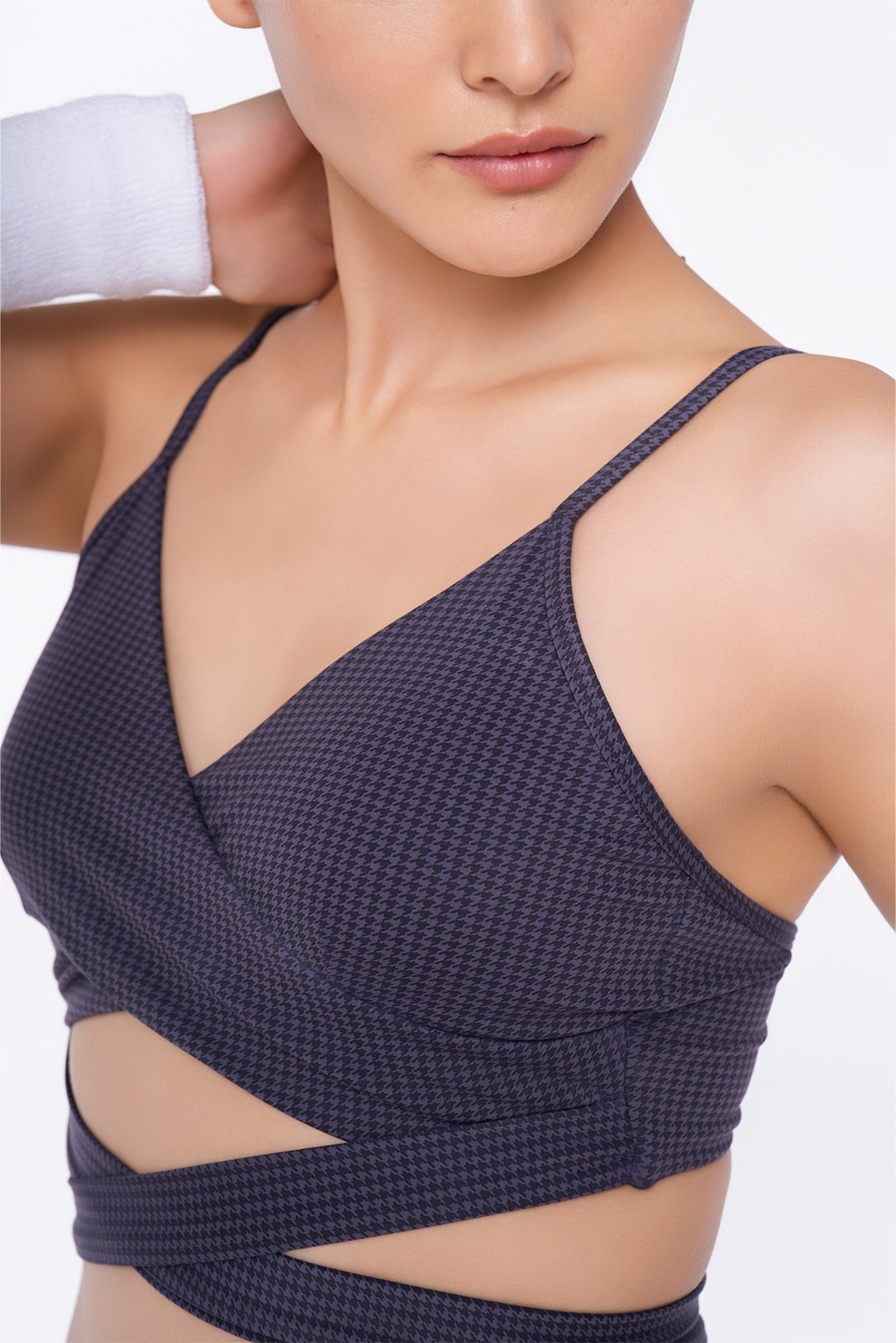 Checkered Reverence Top