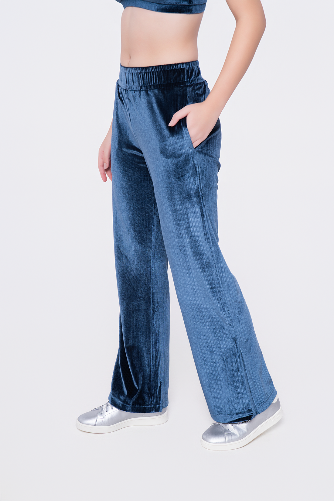 Slate Blue Starry Pant