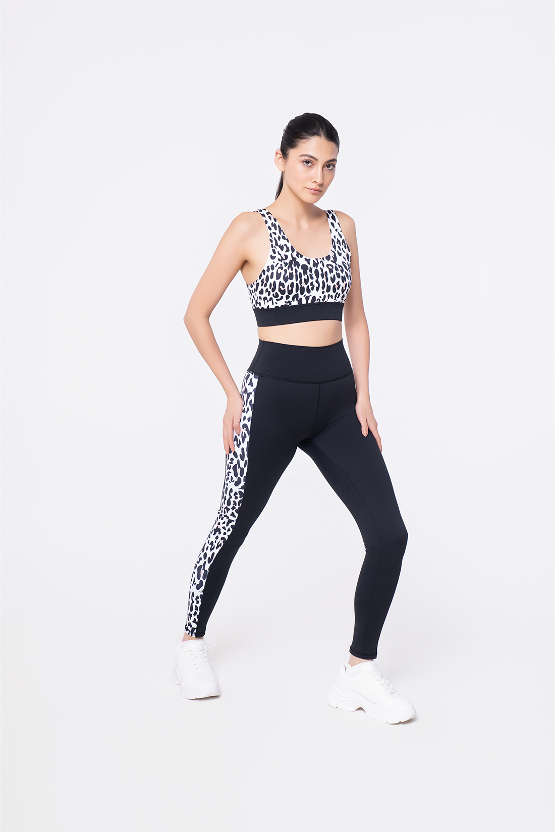 Leopard Stripe Top & Leggings