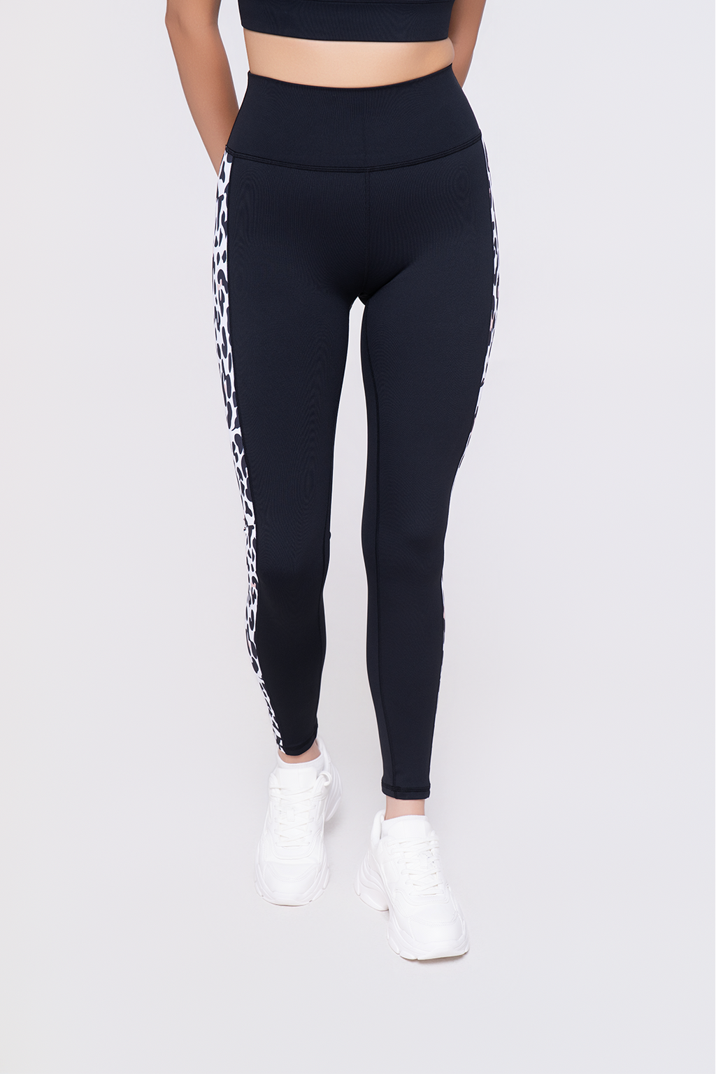 Leopard Stripe Leggings