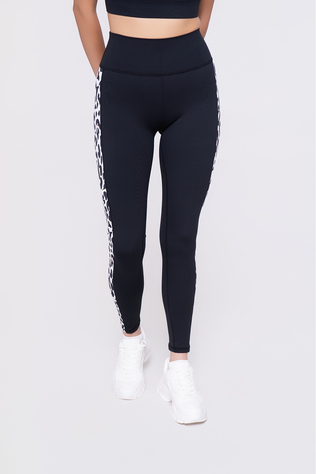 Leopard Stripe Leggings