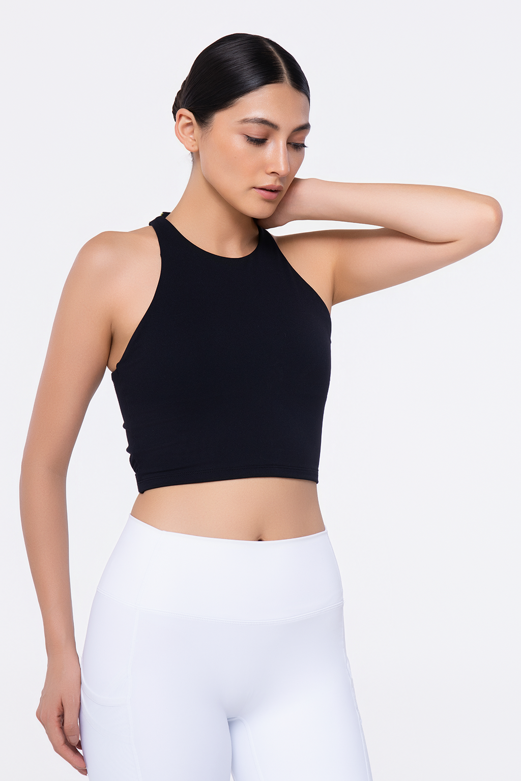 Strappy Align Tank  Black