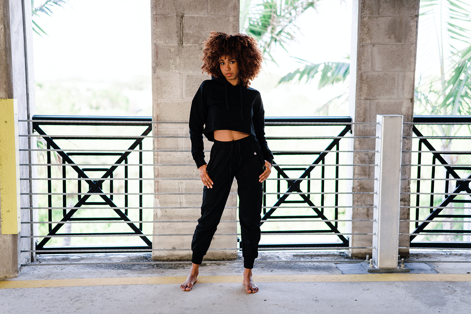 Youth Black Midnight Sweatpants