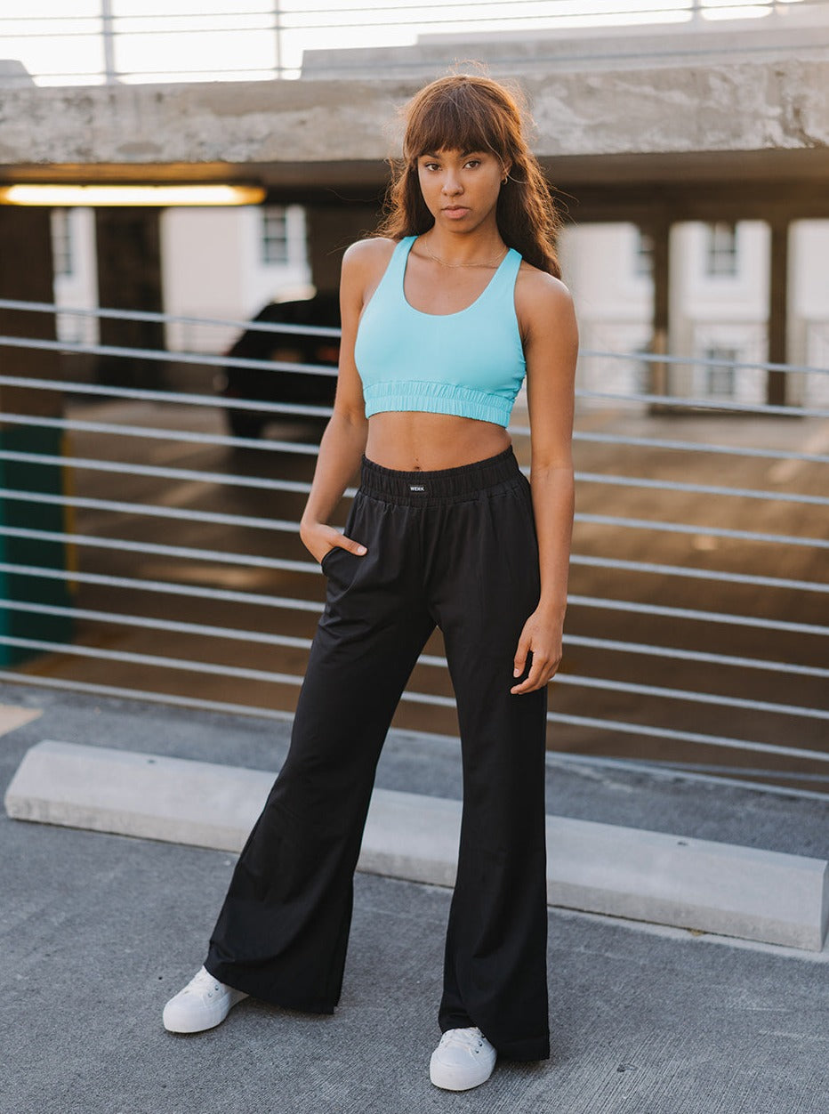 Youth Aqua Blue Track Top