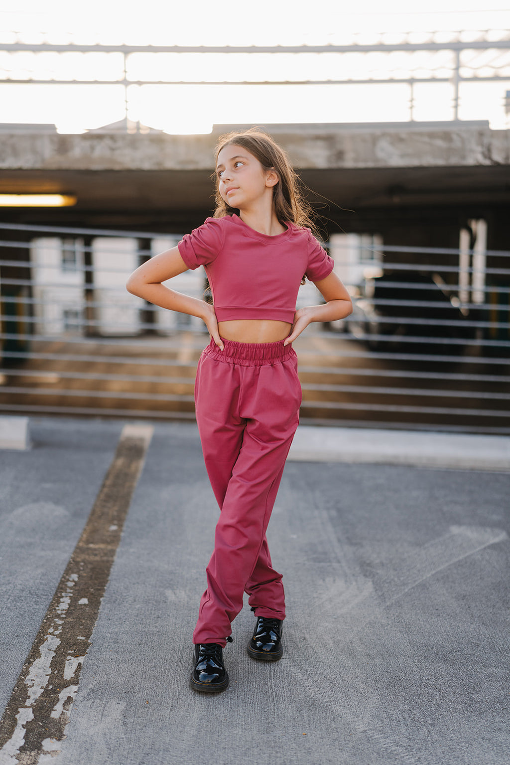 Youth Teracotta City Cinch Pant