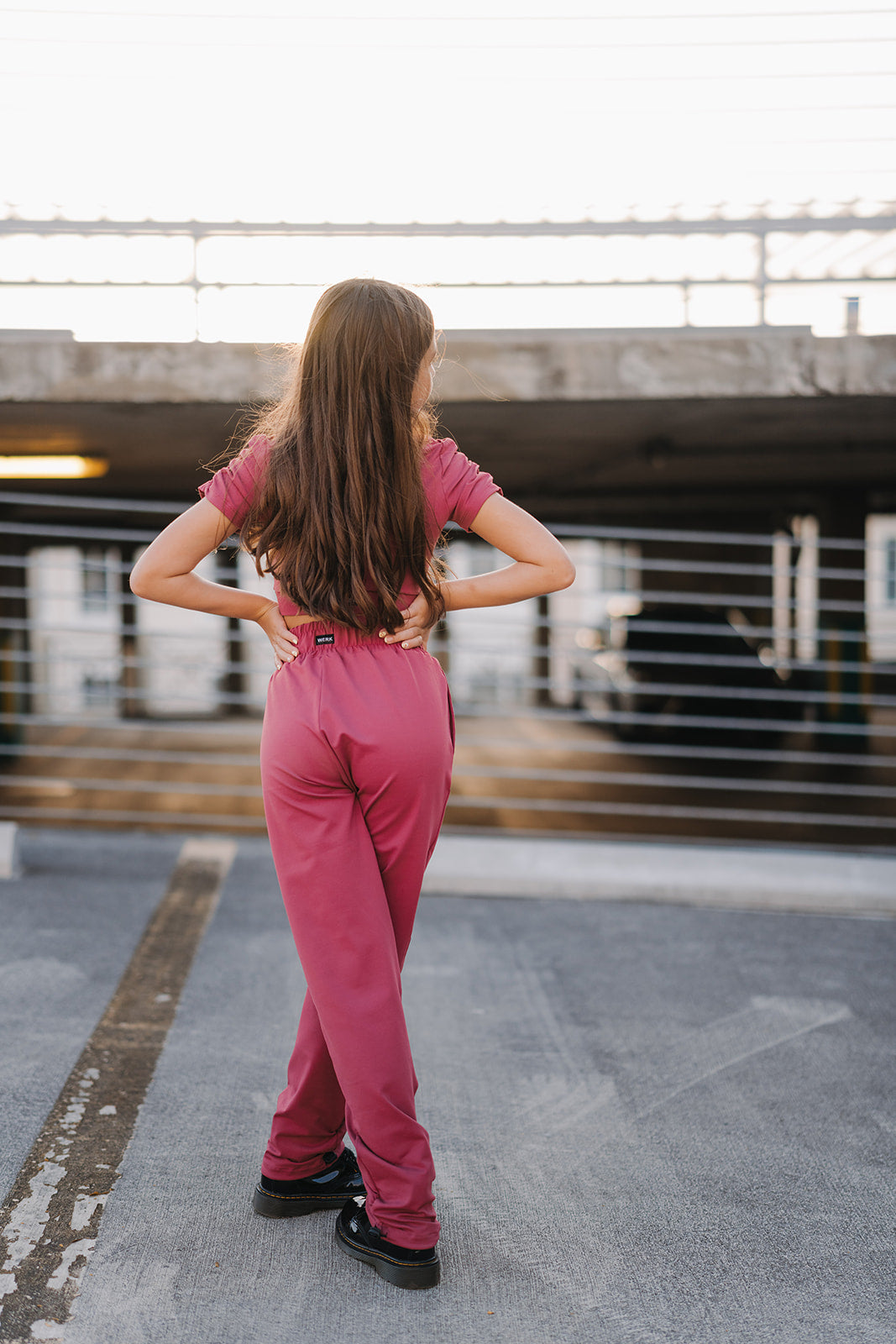 Youth Teracotta City Cinch Pant