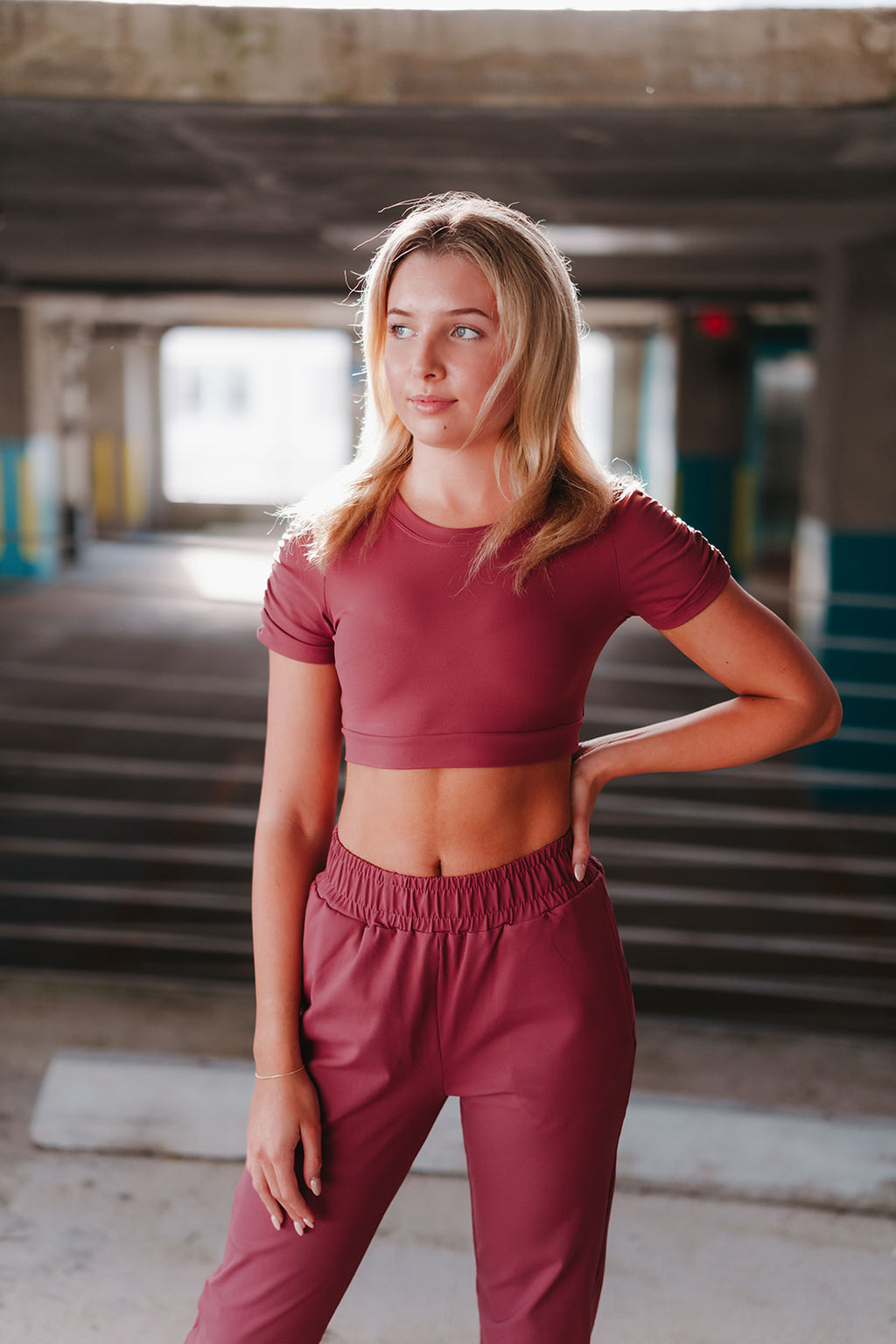 Teracotta City Cinch Pant