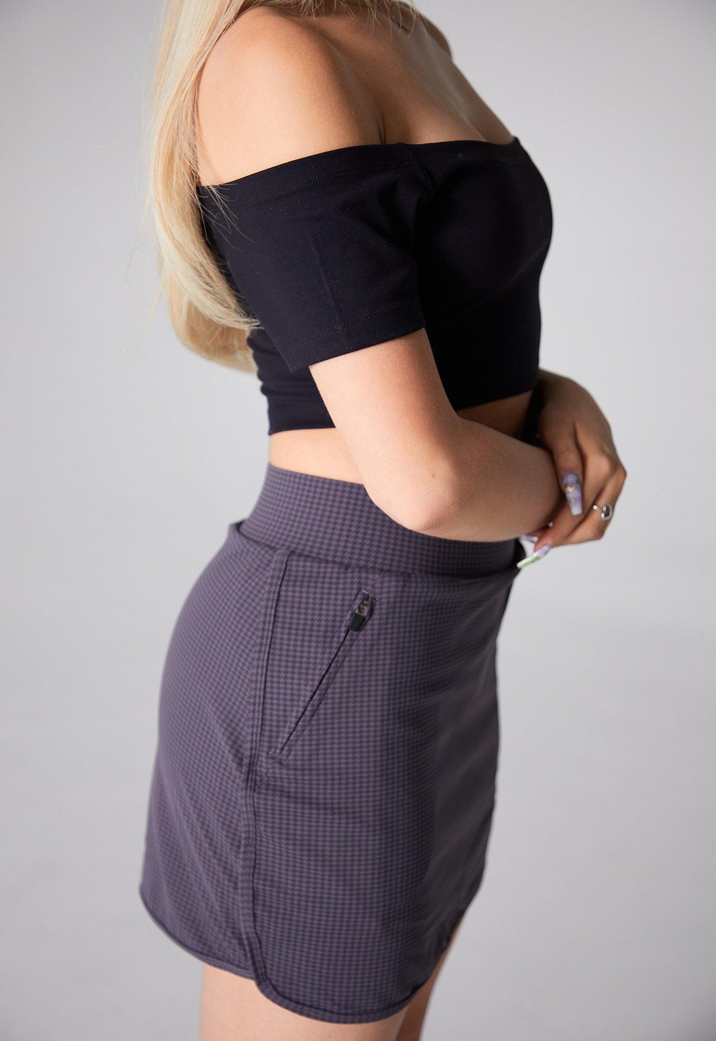 Youth High-Waisted Side Pocket Skirt - Werk Dancewear