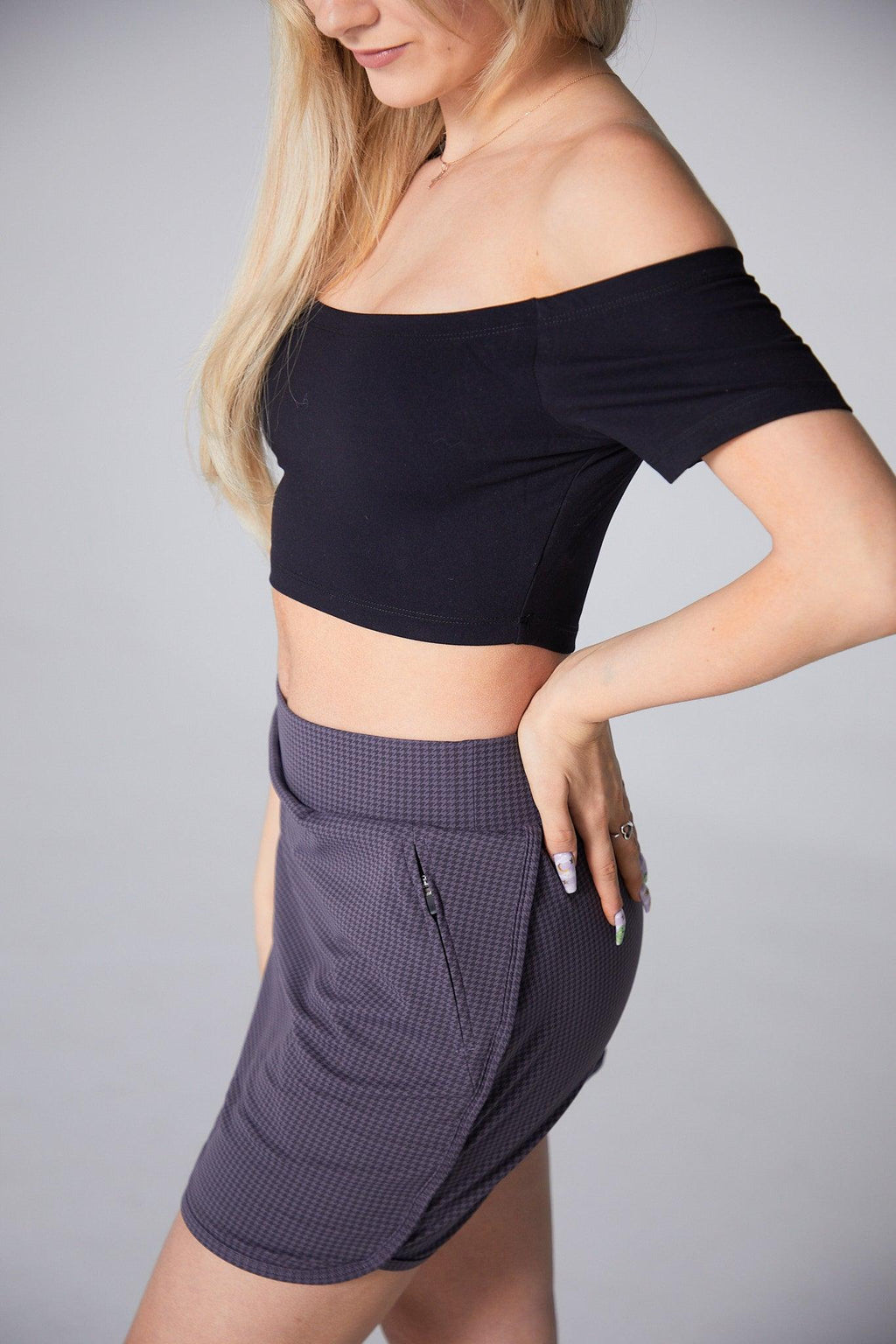 Off the Shoulder Crop Top - Werk Dancewear