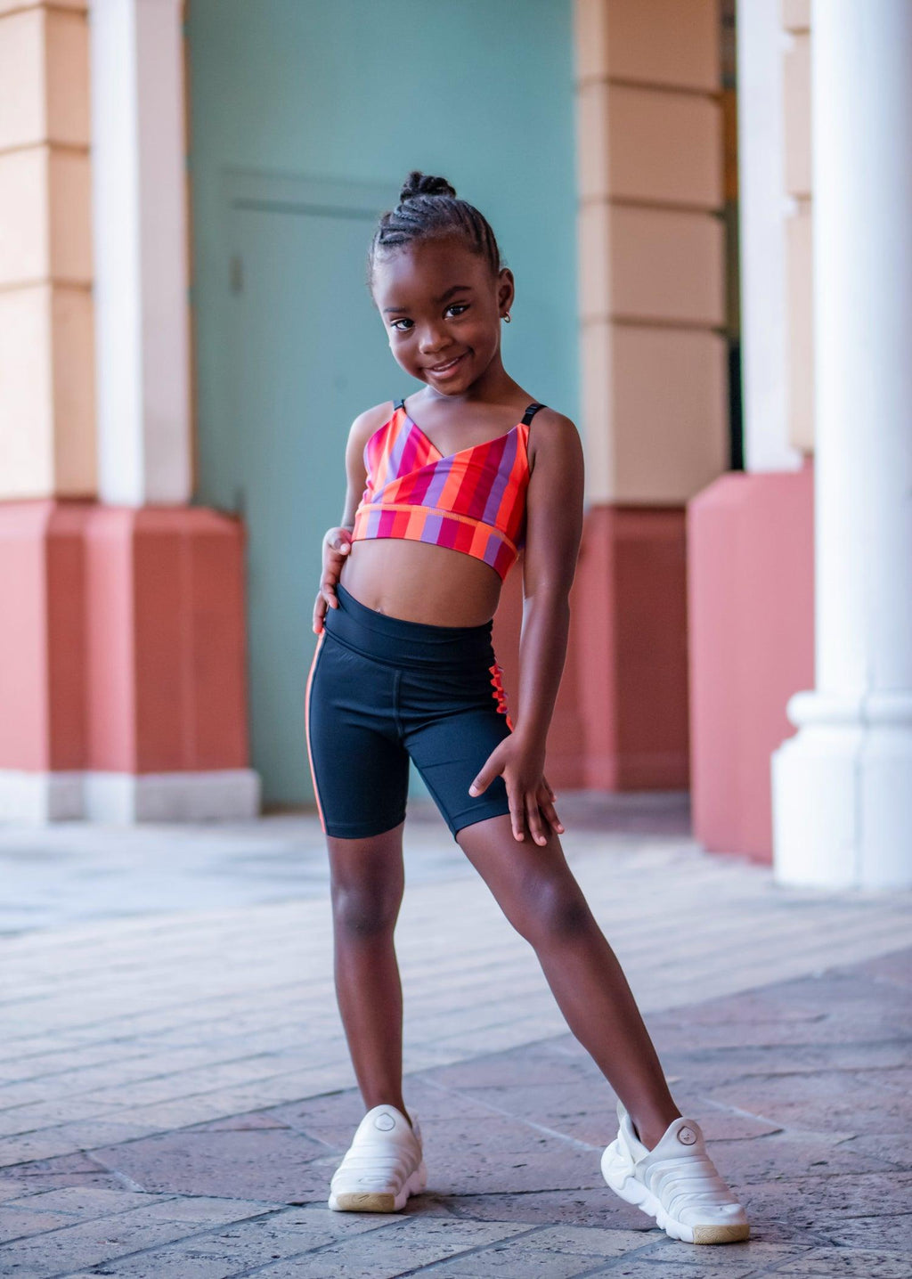 Youth Blaze Bike Shorts - Werk Dancewear