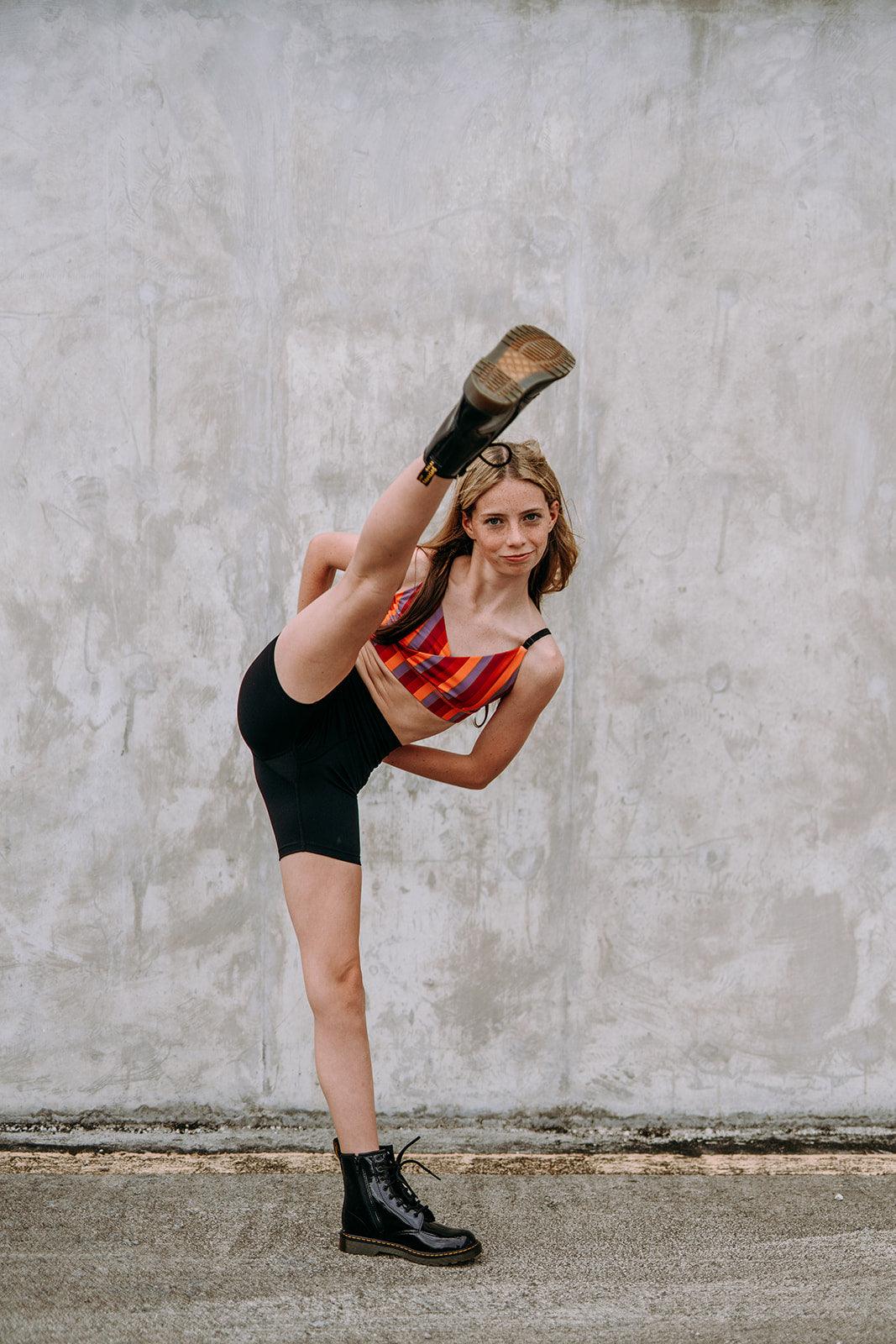 Youth Blaze Bike Shorts - Werk Dancewear