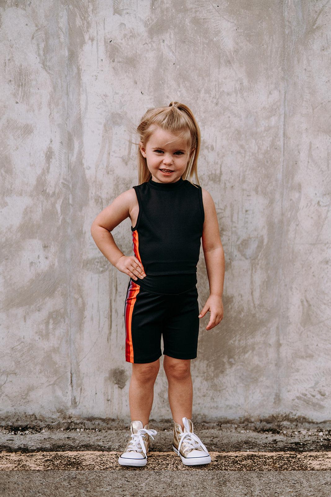 Youth Blaze Bike Shorts - Werk Dancewear