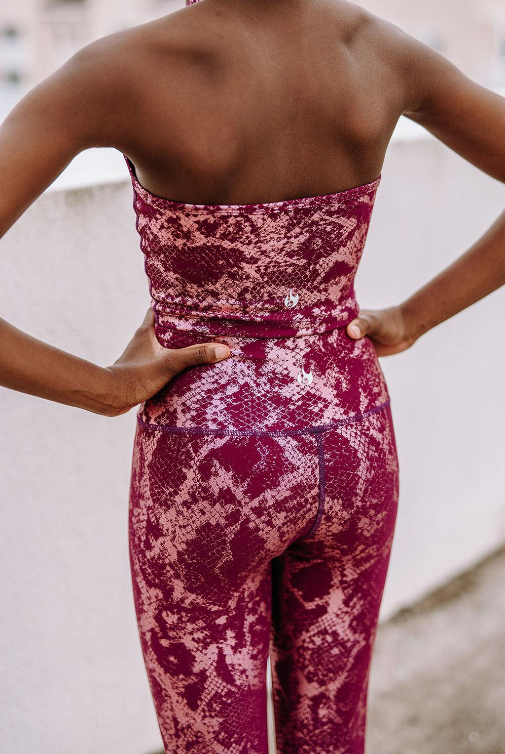 Youth Rose Metallic Halter Top - Werk Dancewear