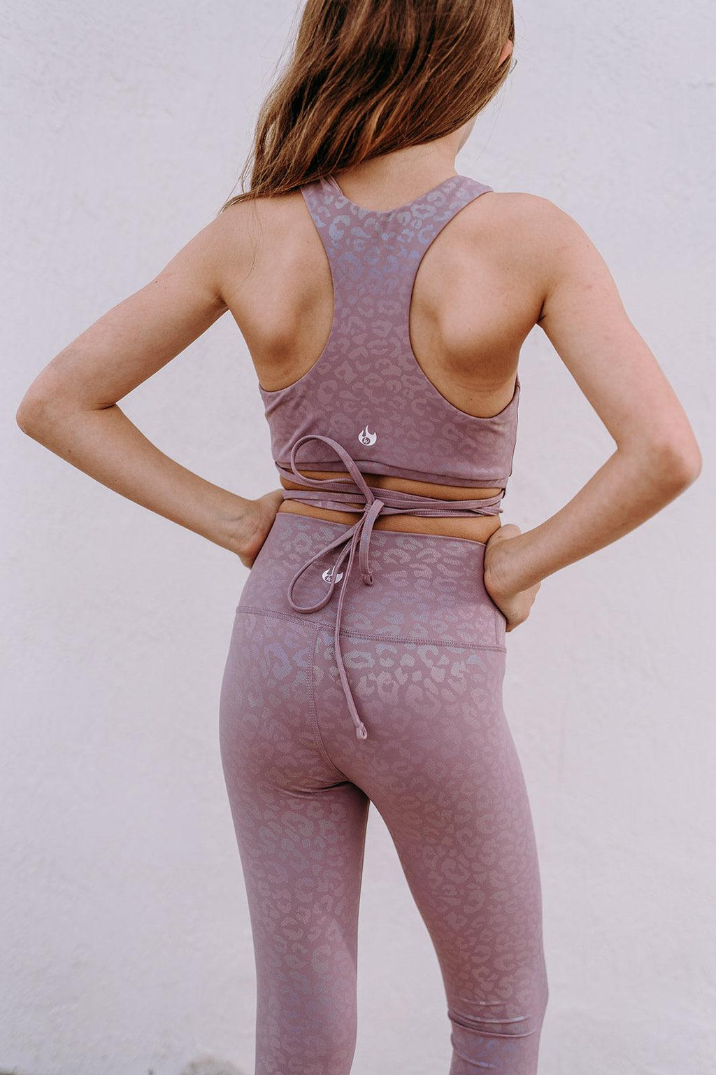 Youth Iridescent Cheetah Leggings - Werk Dancewear