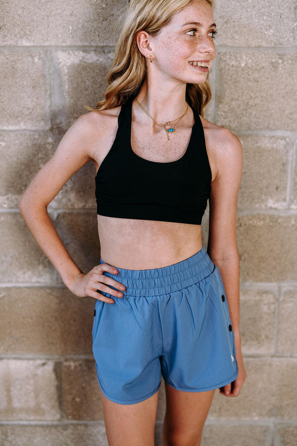 Youth Snap Side Shorts - Werk Dancewear