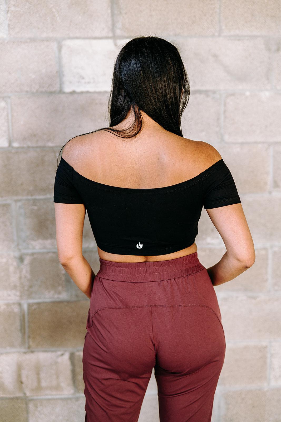 Off the Shoulder Crop Top - Werk Dancewear