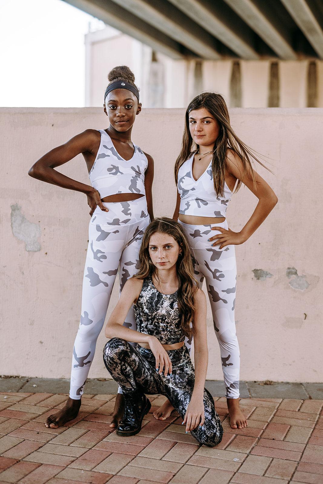 Youth Metallic Bra Top - Werk Dancewear